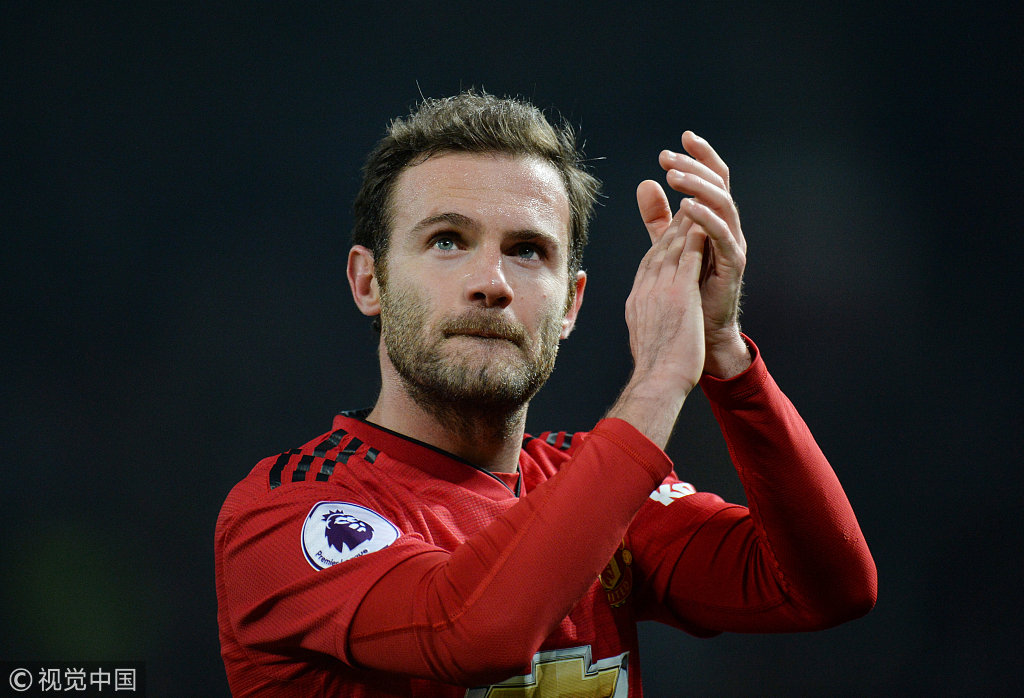 曝红魔欲续约马塔 球员盼能续约2年合同