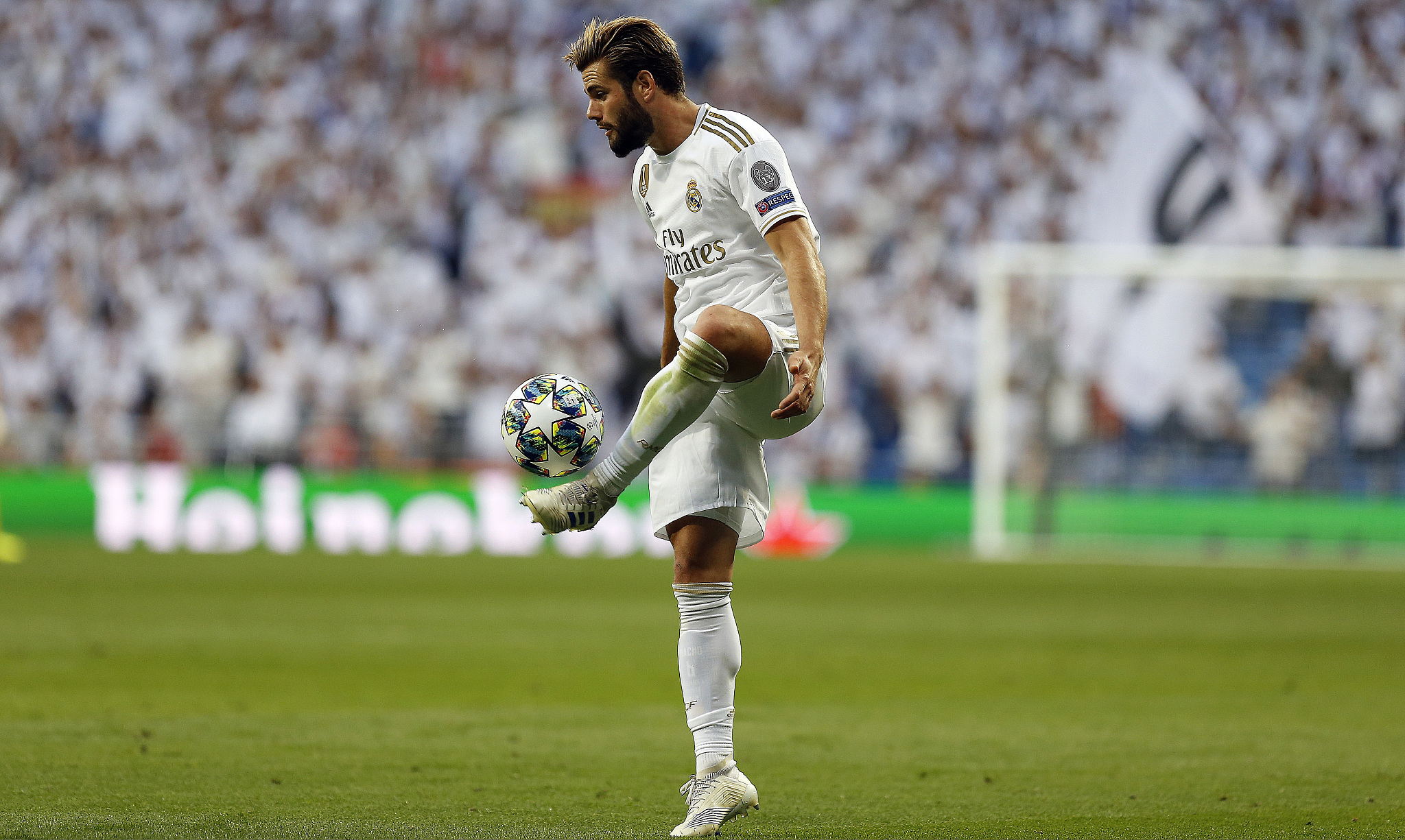 皇马官方:纳乔右股直肌受伤 需要进一步检查